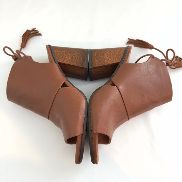 Kenneth Cole Reaction Reach The Stars Block Heel Sandals 8.5 Brown - Picture 9 of 15